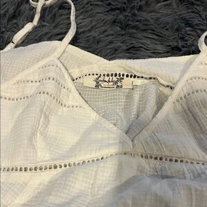 FP Movement by Free People Cream Chemise